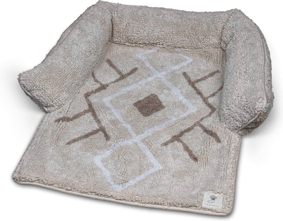 Fantail | Sofa Bed Berber Caramel 80X60X7