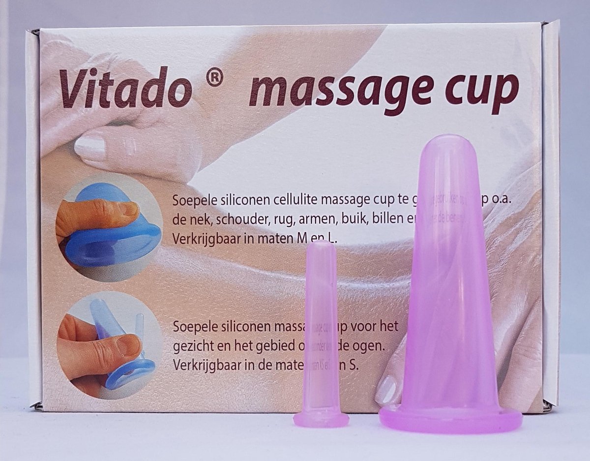 Massage cupping set voor het gezicht / faciale cupping