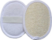 1 Stuk - Scrubhandschoen - Washandje - Scrub handschoen - Beige - Handschoen om mee te scrubben - Huidverzorging - Scrubhandschoen voor onder de douche - Douchehandschoen - Washandje met scrub