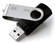 Goodram 64GB USB 2.0 64GB USB 2.0 Type-A Zwart