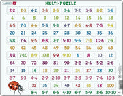 Puzzel Maxi Leren Rekenen - Vermenigvuldigen - 58 stukjes