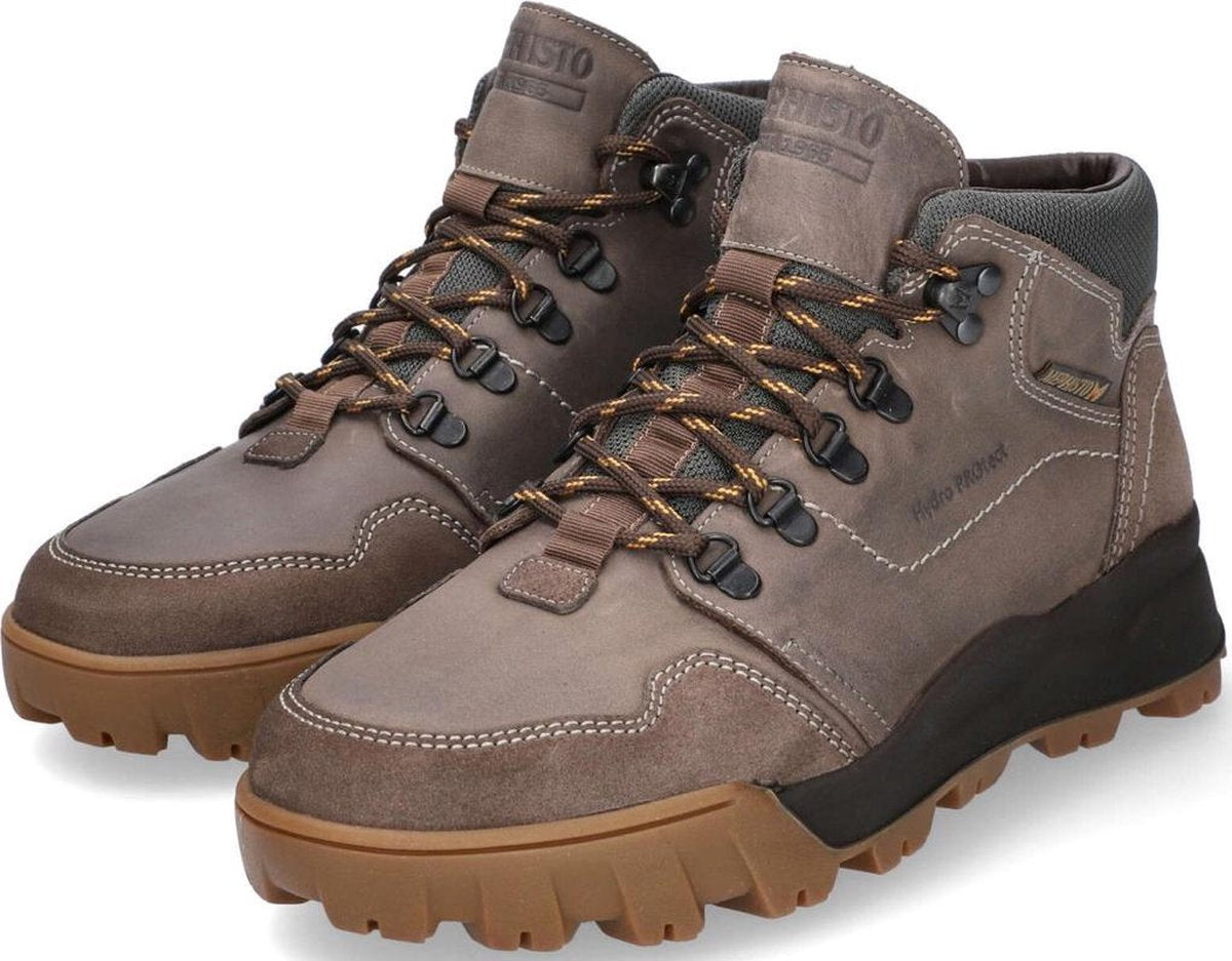 Mephisto Wayne heren enkellaars - donkergrijs - maat 46