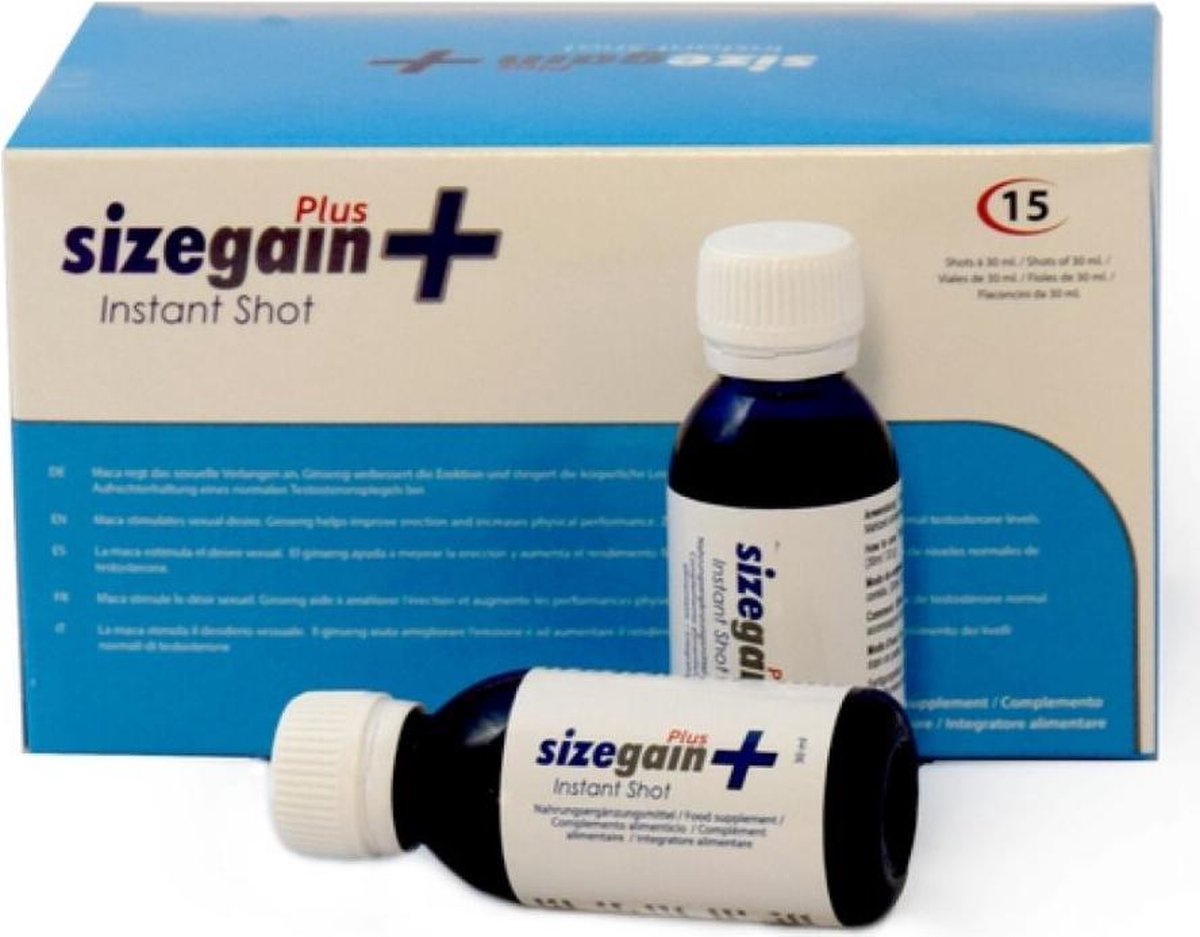 Ero Sizegain Plus Instant Shot - 15St
