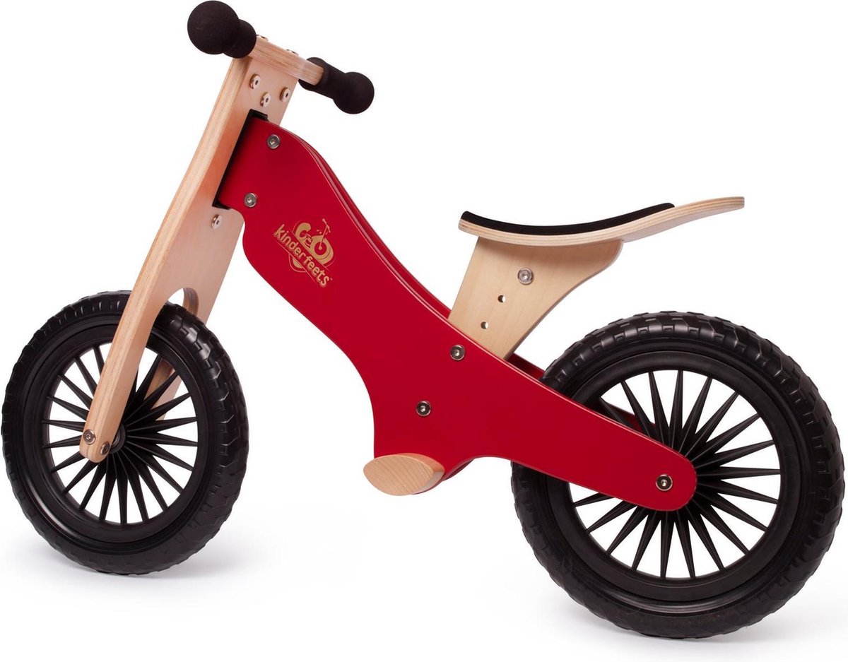 Kinderfeets - Houten Loopfiets - Classic Rood