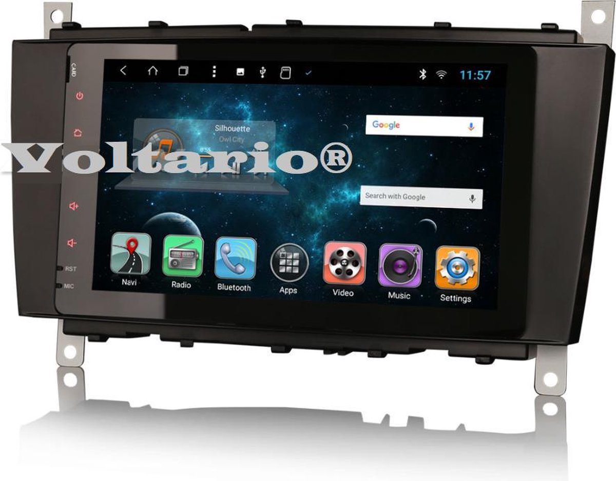 Voltario® 9 "Android 8.1 Autoradio met navigatie