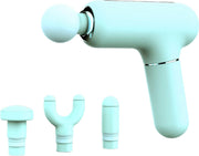 Creactive® - Fascia Mini Massage Gun - Professioneel met 4 Opzetstukken en 3 Standen - Oplaadbaar met USB-C - Massage Pistool - Massagegun