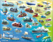 Puzzel Maxi Historische voertuigen - 54 stukjes