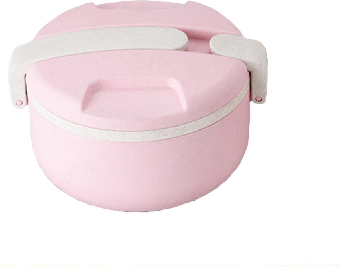 Bento Lunch Box - Lunchdoos Met 2 Vakken - BPA Vrij