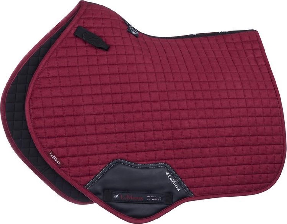 LeMieux Zadeldek Luxery Suede CC Square