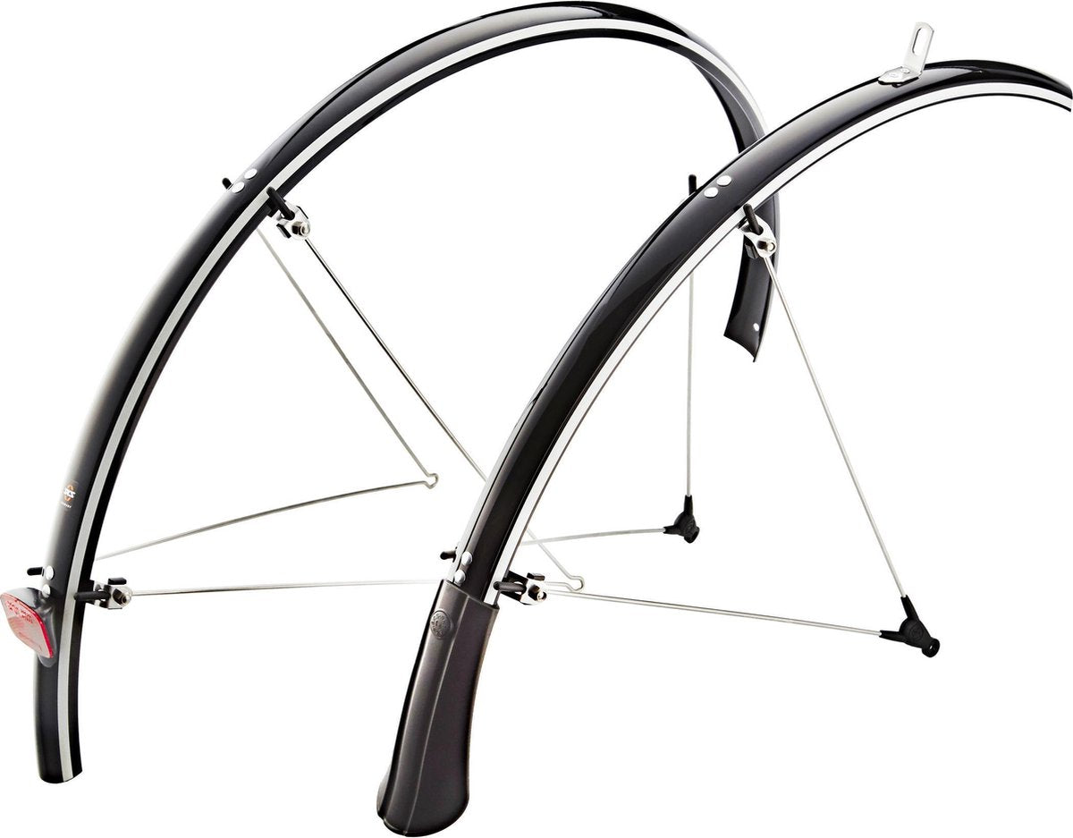 SKS B35 Spatbord 28" met reflectiestrepen