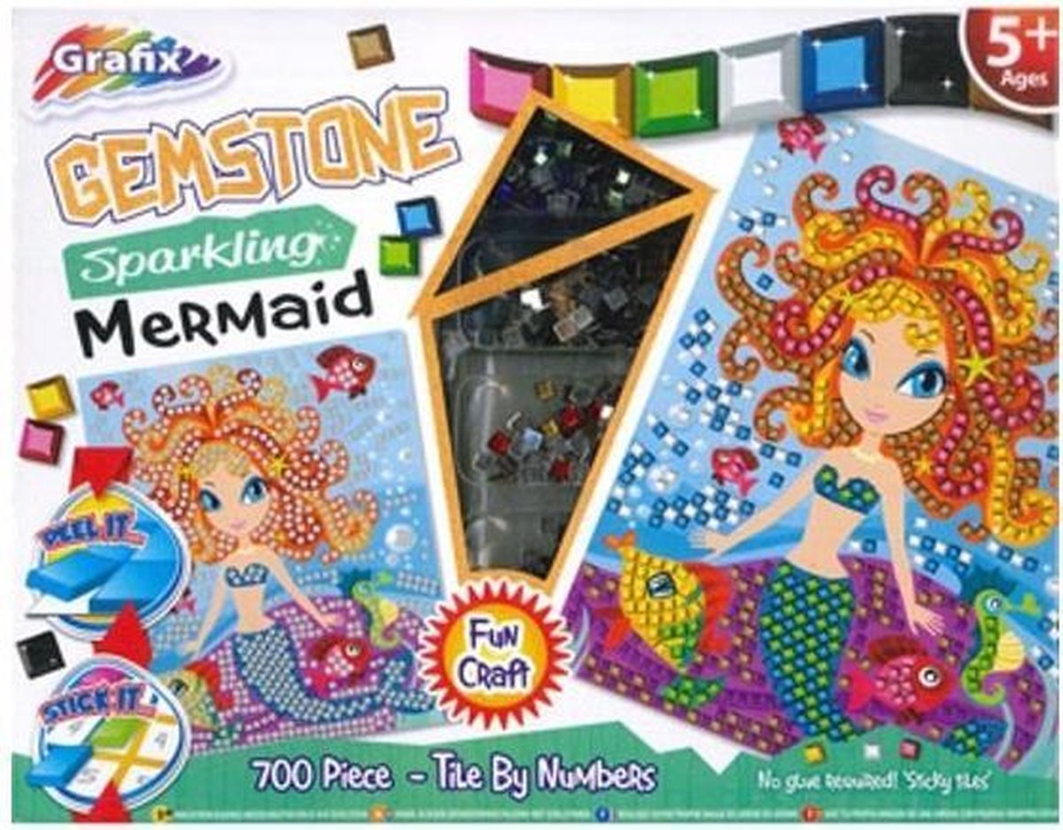 Gemstone Sparkling Mermaid ( zeemeermin)