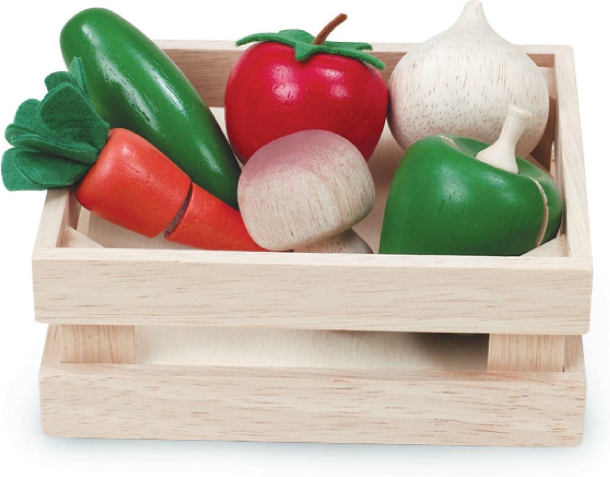 Wonderworld Houten Kistje met Groente