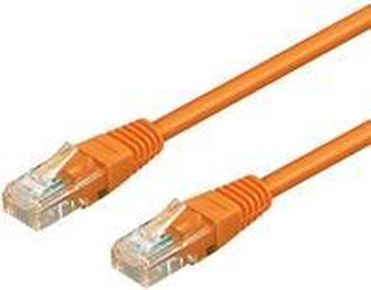 DSIT CAT5E Netwerkkabel - RJ45 - Oranje - 7 m