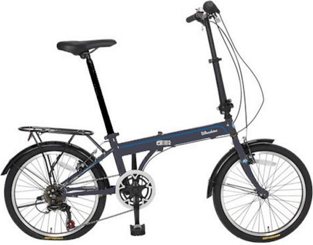 Wheelerz Vouwfiets 20" mat Antraciet Shimano Tourney TX 6-speed
