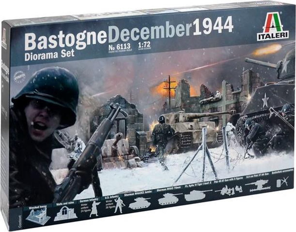 Italeri - Bastogne December 1944 1:72 (Ita6113s)