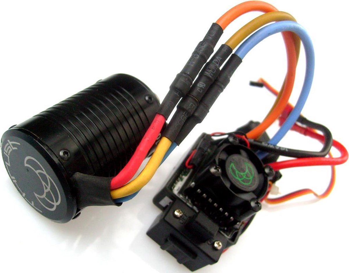 Brushless aandrijving voor RC auto 1:10 Absima Thrust 3S Eco