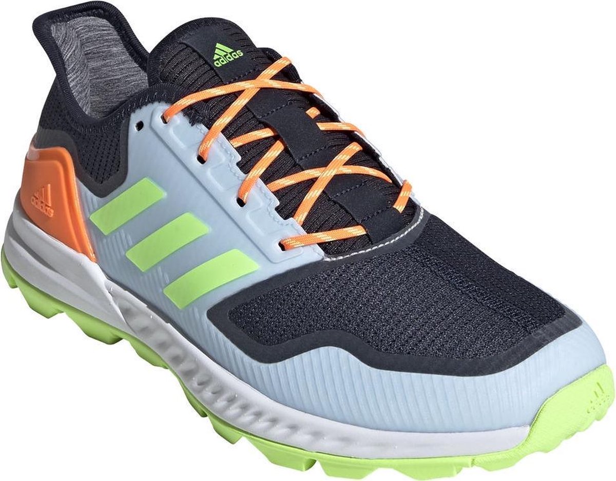 adidas Adipower Hockey - blauw/oranje - maat 46 2/3