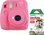 Fujifilm Instax Mini 9 - Incl. instant picture film 10st - Flamingo Pink