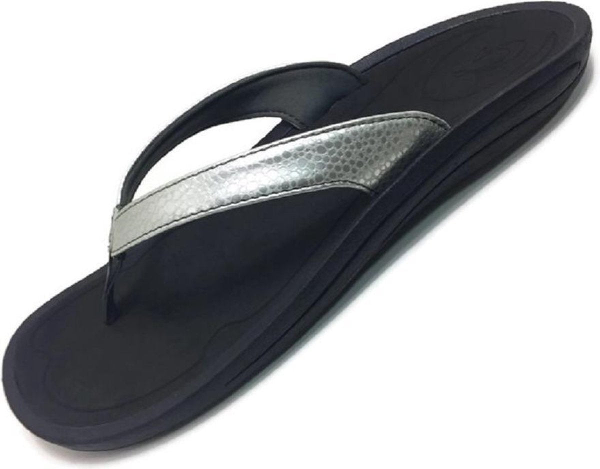 Olu Kai w Kulapa Kai  - silver black - dames - US 7.0