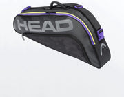 Head Racketbag Tour Team 3 Rackets Zwart-geel-paars
