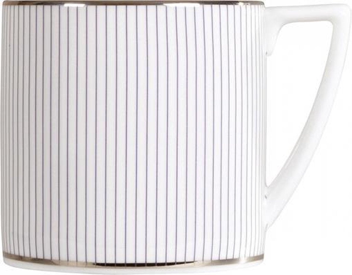 WEDGWOOD - Jasper Conran Pin Stripe - Beker klein 0