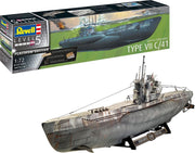 1:72 Revell 05163 German Submarine Type VII C/41 Plastic kit