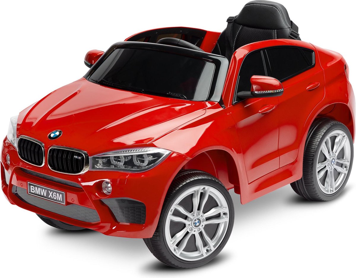 Toyz BMW X6 Accu Kinderauto - Elektrische kinderauto 12V met led-verlichting- USB-