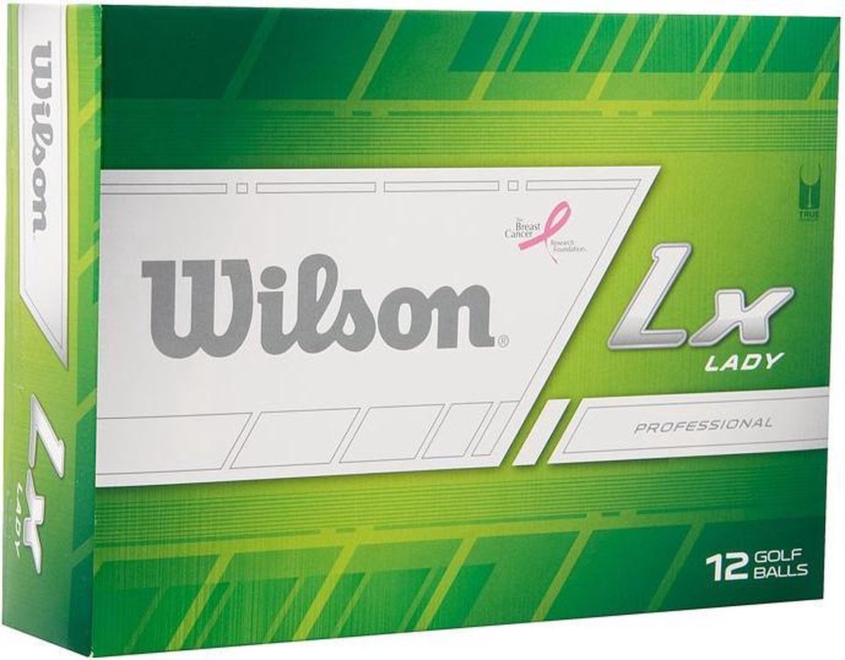 Wilson Lx Lady Golfballen Wit
