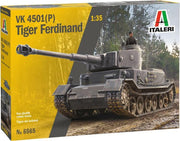 Italeri VK 4501 (P) Tiger Ferdinand + Ammo by Mig lijm