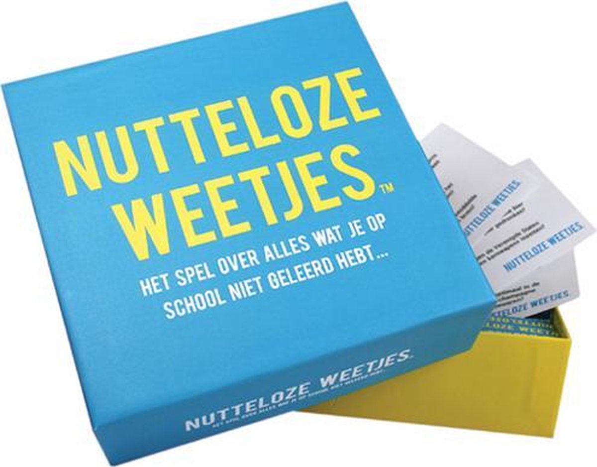 Nutteloze weetjes Nutteloze weetjes Nutteloze weetjes