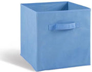 COMPO Opberglade - Stof - 27x27x28 cm - Lichtblauw