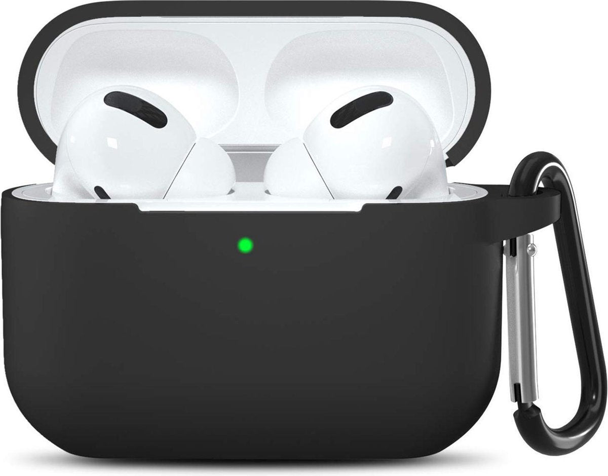 AirPods Pro Hoesje Siliconen Case - Zwart - iCall