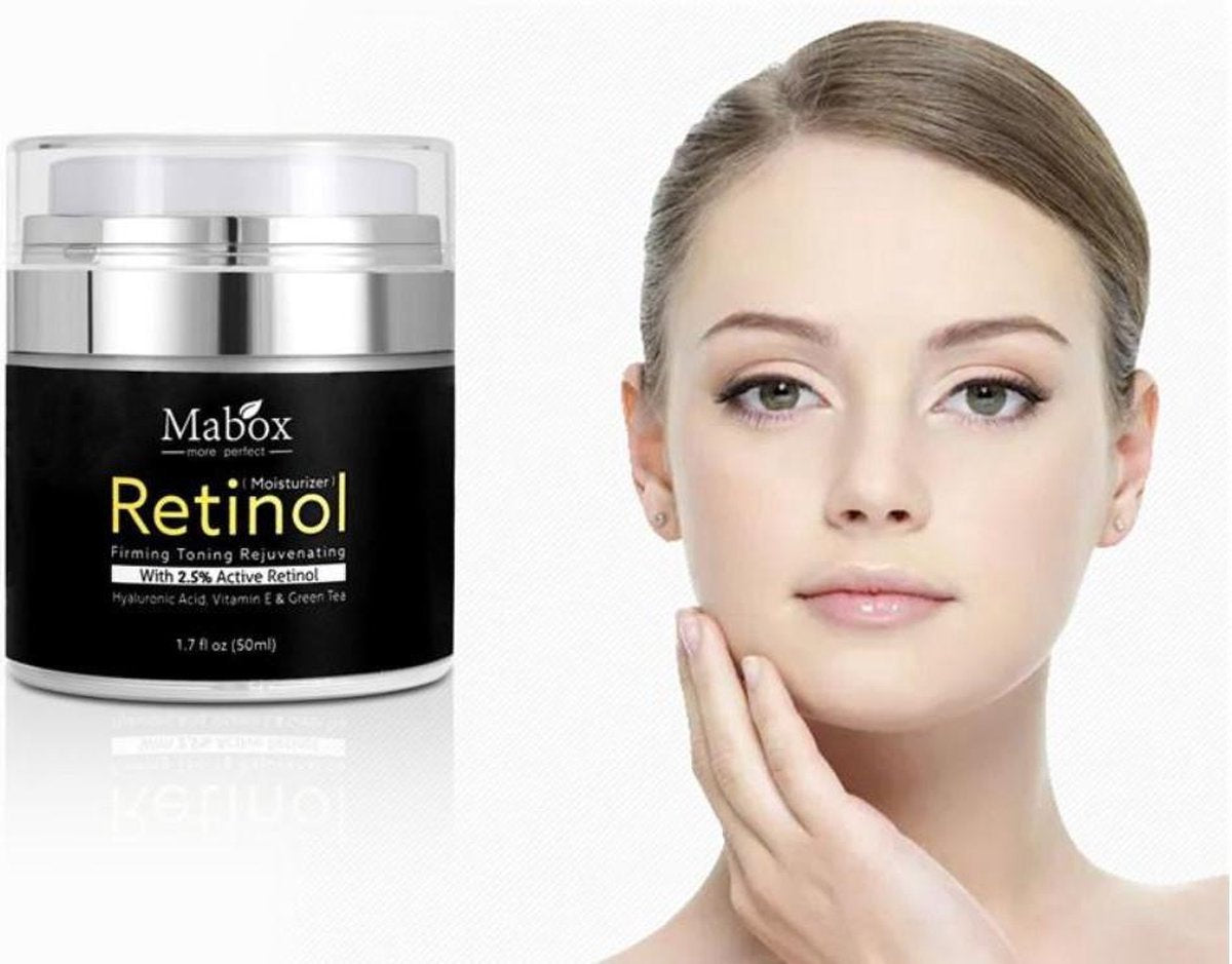 MABOX Retinol 2.5% Moisturizer gezichts Face Cream 50ml