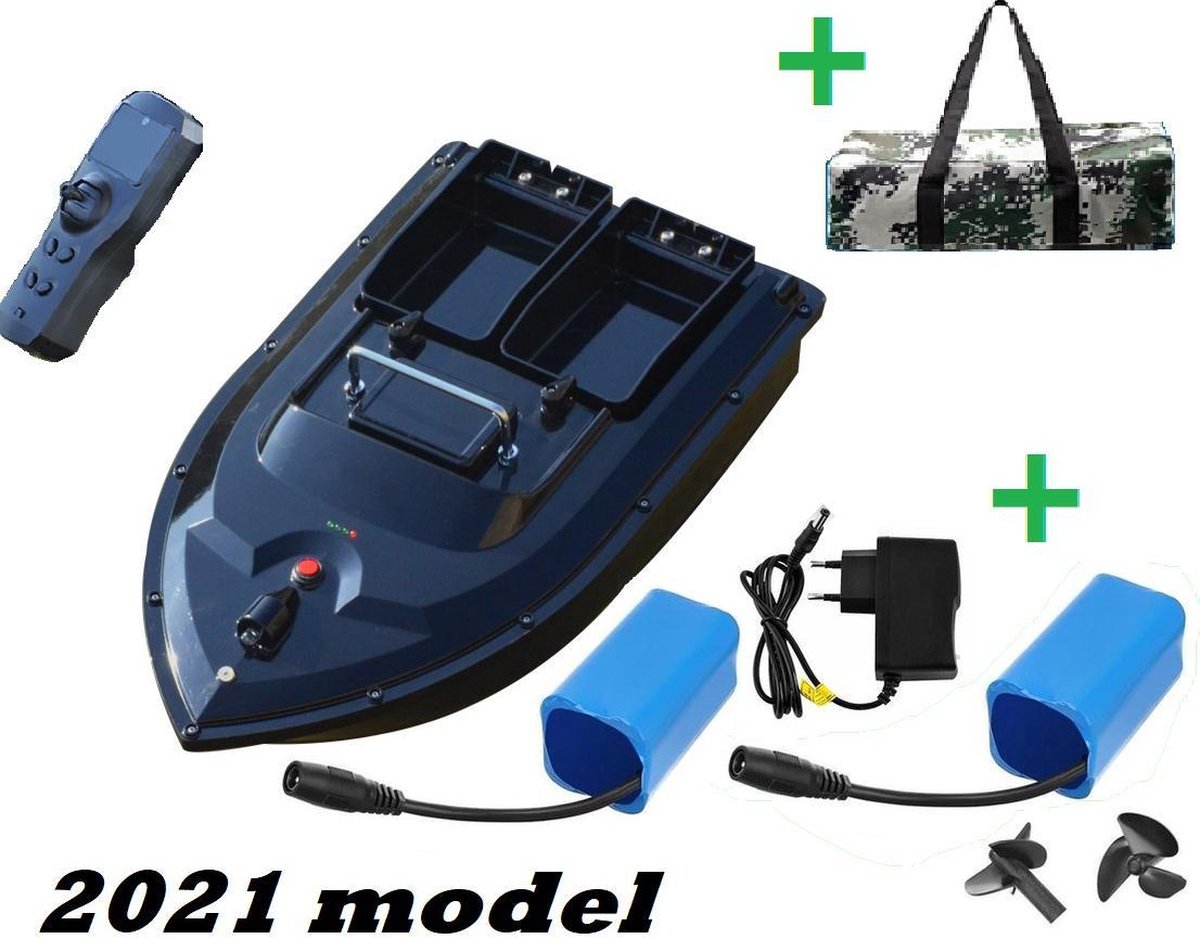 Professionele Voerboot |Verfez |500  M| NIEUW 2021 MODEL | 2 batterijen | Karper vissen |Inclusief tas| Voerboot | Baitboat | visspullen | bestuurbare vissen boot |vis accessoires |hengelsport | karper boilies|