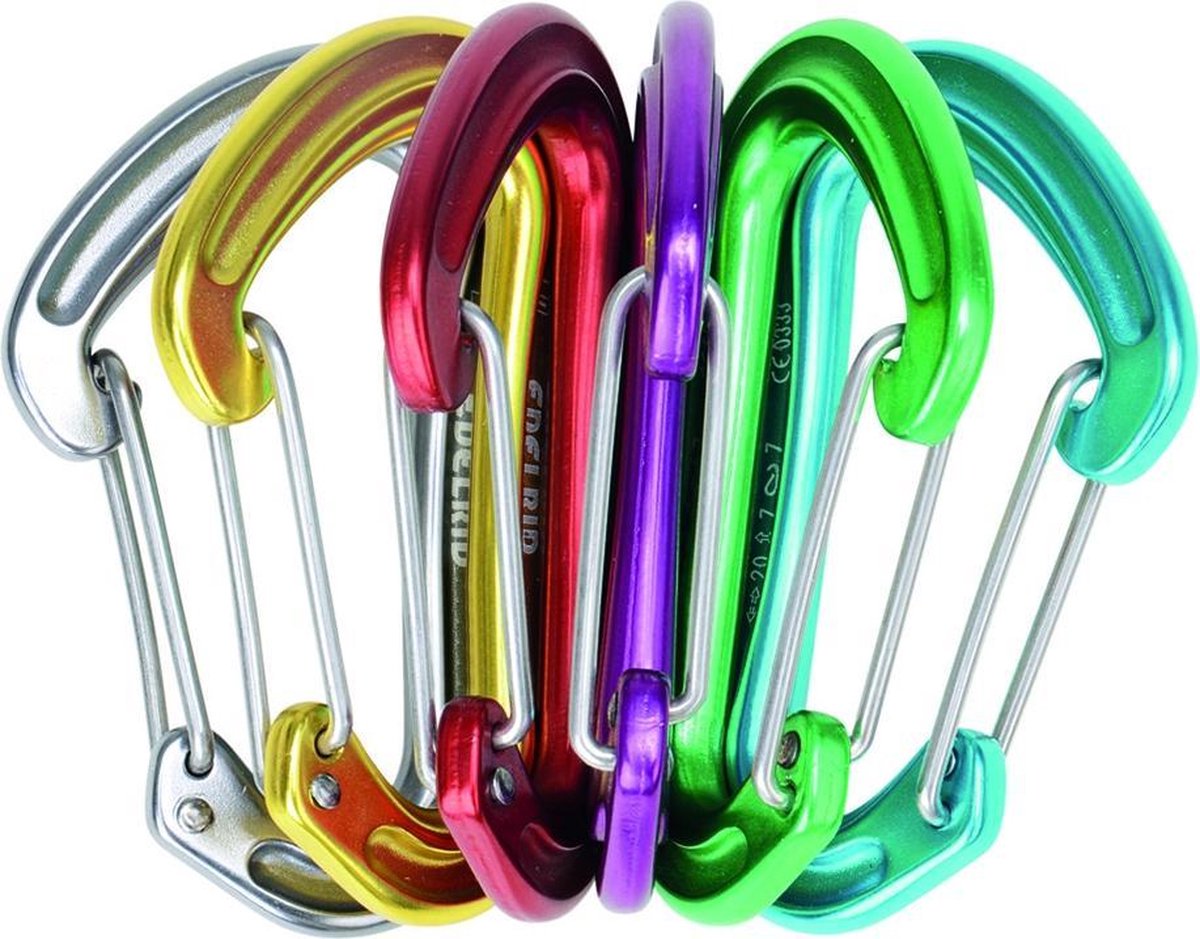 Edelrid Nineteen G Sixpack ultracompacte en lichte snappers