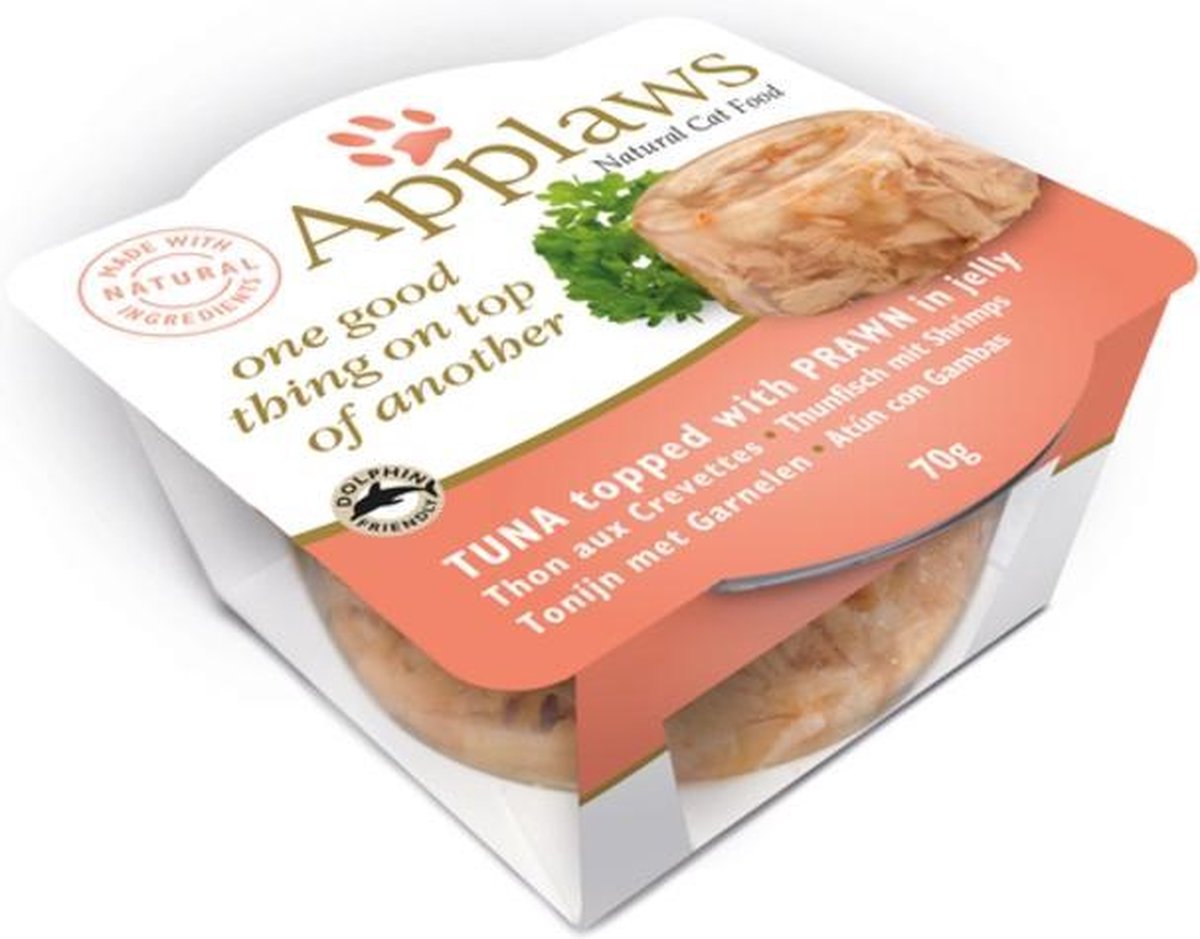 12x applaws cat layer pot tuna / prawn