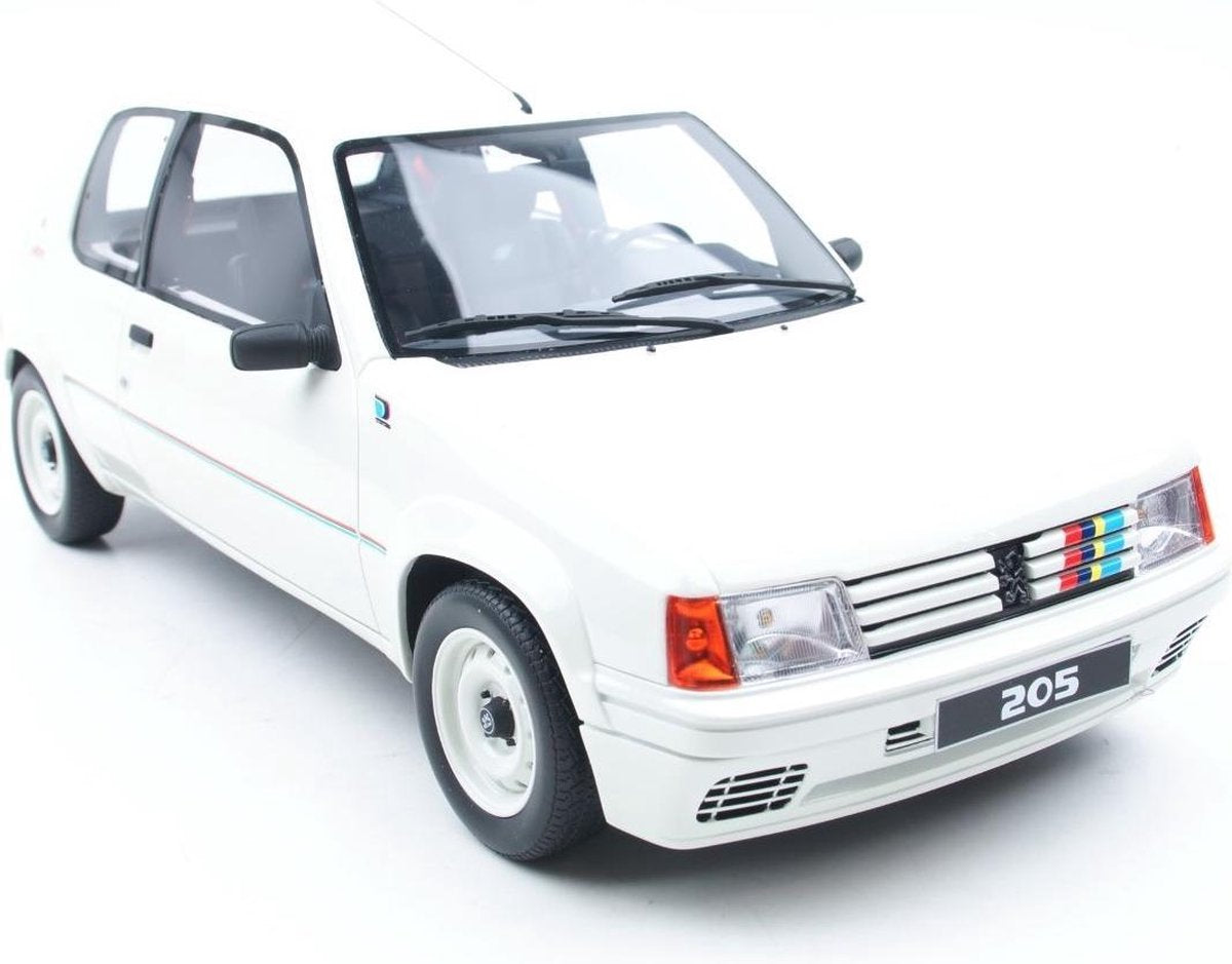 Otto Mobile Peugeot 205 Rallye Wit 1:12