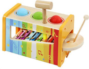 Hamerbankje met Xylofoon | houten speelgoed | S4K-Toys