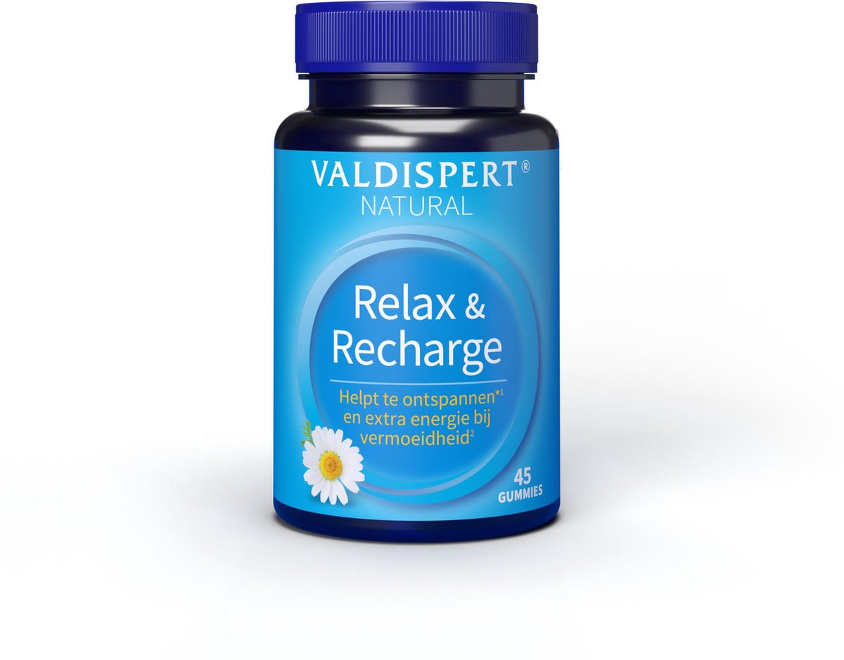 Valdispert Relax & Recharge - Kamille & B11 - 45 Gummies