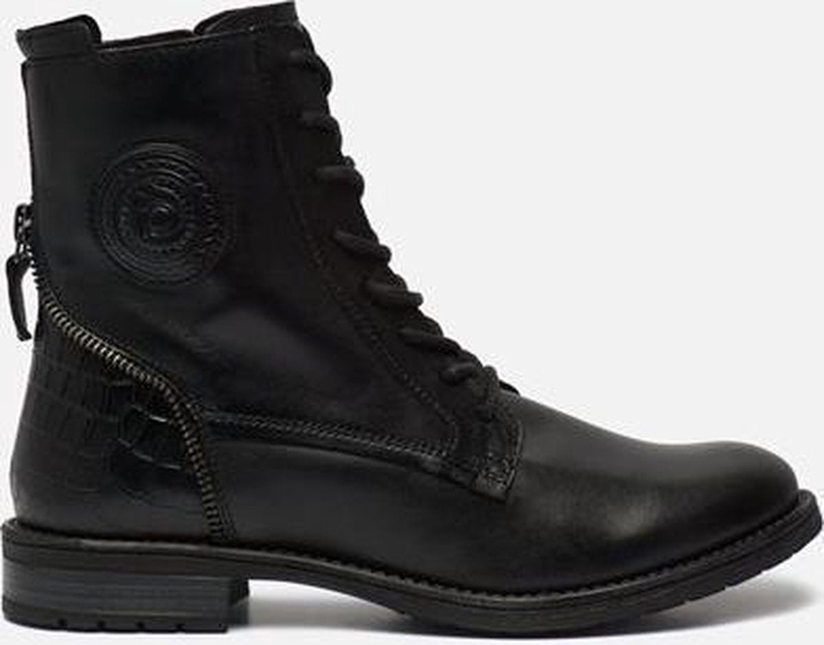 Bugatti Ronja veterboots zwart - Maat 40