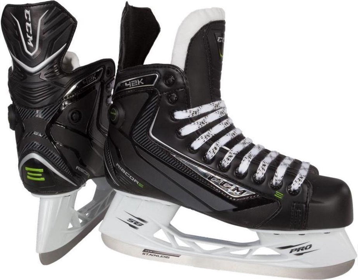 Ccm Ijshockeyschaatsen Ribcor 42k Unisex Zwart Maat 39