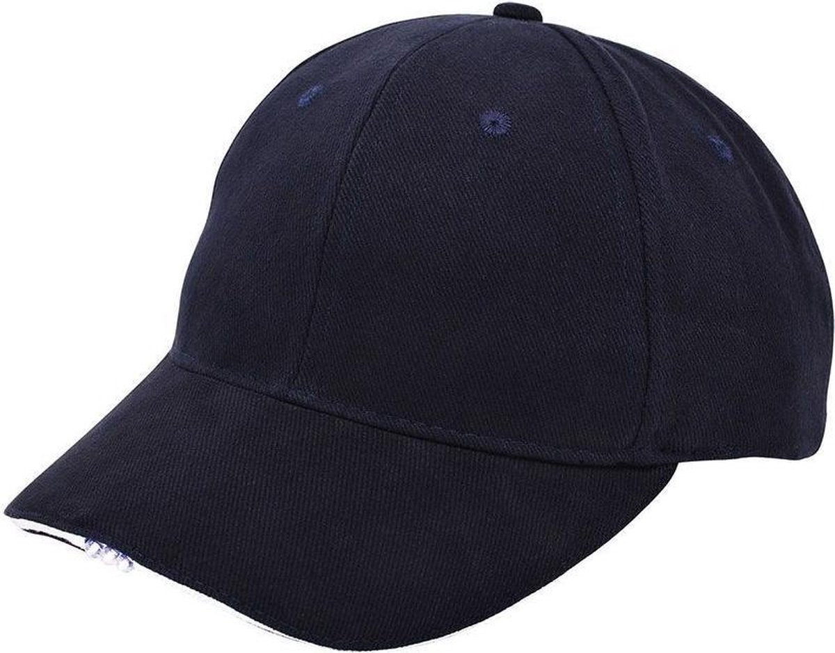 Benza Baseball Cap met led verlichting - Donkerblauw