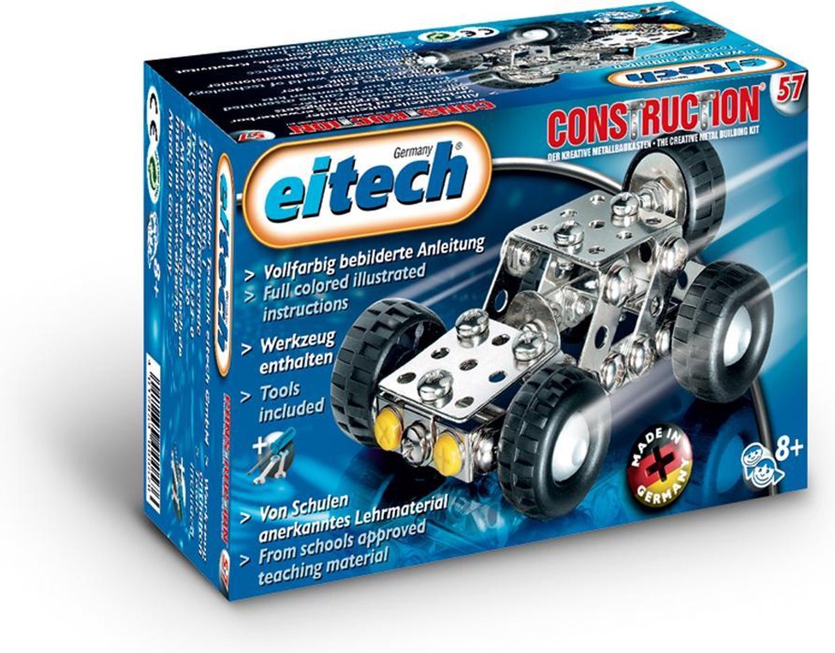 Eitech Bouwdoos - Metaal Jeep Mini C57