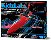 4m Racer Kidzlabs Wind Aangedreven Junior Rood 38-delig
