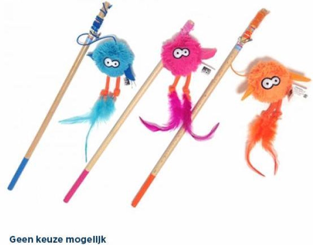 Coockoo jumpy kattenhengel assorti 40 cm