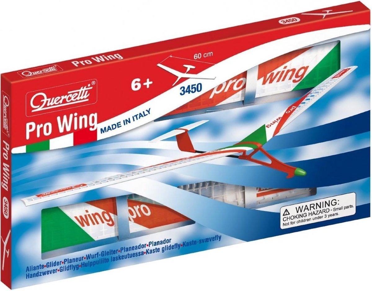 Quercetti Pro Wing zweefvliegtuig 60cm