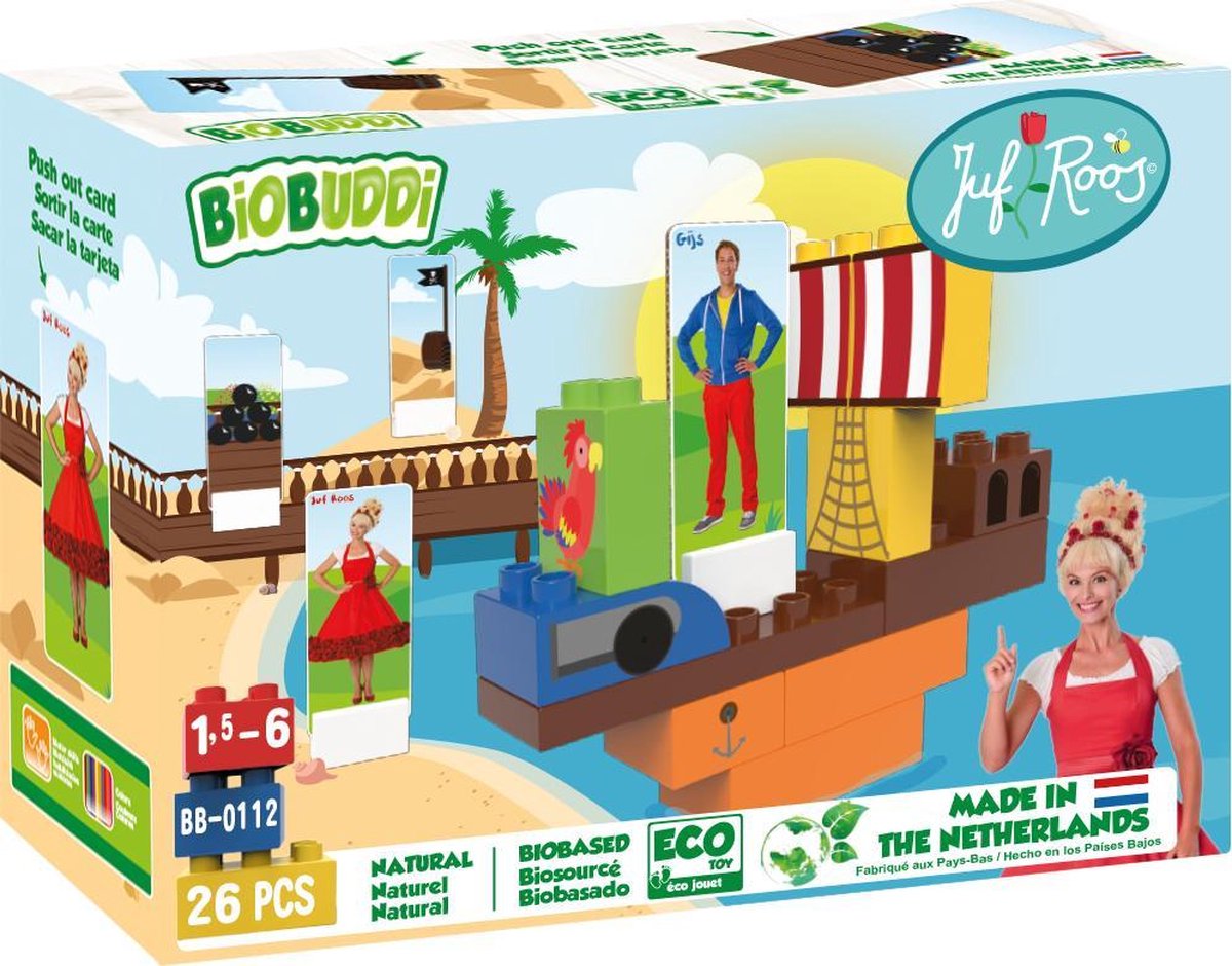 BiOBUDDi Juf Roos Papegaaitje leef je nog - 26 delig