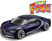 Bburago BUGATTI CHIRON donker blauw schaalmodel 1:43