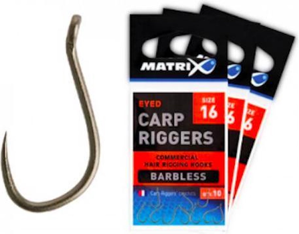 Matrix Carp Riggers Hook 16