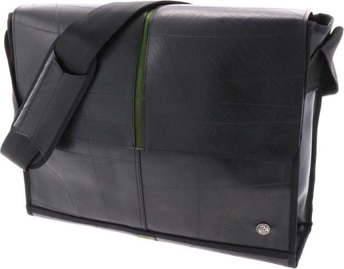 Obrero Plus - laptoptas 13.3 inch autoband - legergroen